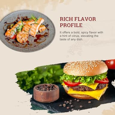 52USA Black Peppercorns, 12oz (Pack of 1), Peppercorns for Grinder Refill, Gluten-Free, Kosher, Whole Peppercorns, All Natural Black Pepper - Image 6