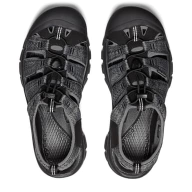 KEEN Men's Newport H2 Closed Toe Water Sandals, Black/Steel Grey, 11.5 - Image 5