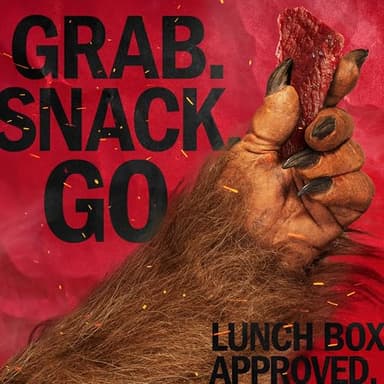 Jack Link's Beef Jerky, Original, Multipack Bags – Flavorful Meat Snacks for Lunches, Ready to Eat Protein Snacks, Individual Packs - 7g of Protein, Made with 100% Beef – 0.625 oz (Pack of 5) - Image 7