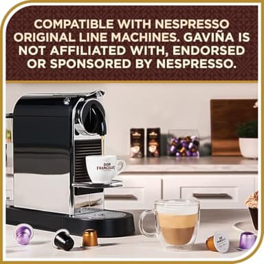 Don Francisco's Organico Espresso Pods: 40 Dark Roast Aluminum Capsules, Intensity 7, Compatible with Nespresso Original Line Machines - Bold Cuban-Style coffee with Caramel Notes - Image 6
