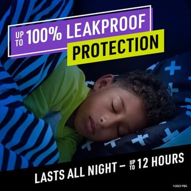 Pampers Ninjamas + Oral-B Toothbrush, Nighttime Training Pants Boys, 68 Count, Size L & Oral-B Kids Power Kid's Toothbrush, Avengers - Image 5