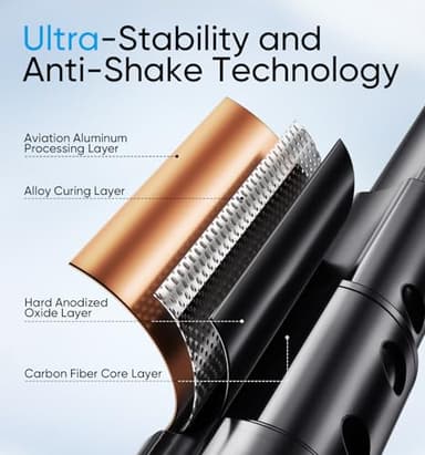 MAGIC JOHN Phone Tripod, Portable Selfie Stick, Pocket Size Selfie Stick for iPhone, Tripod for Phone with Wireless Detachable Remote Control for Photograph, Live Streaming, Video Recording - Image 6