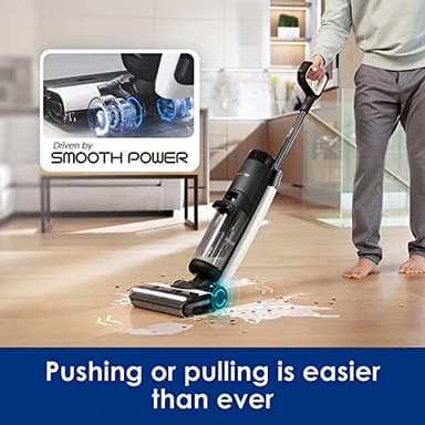Tineco Floor ONE S7 PRO Cordless Wet Dry Vacuum Cleaner, Smart Floor Cleaner Mop for Hard Floors, Long Run Time, Dual-Sided Edge Cleaning, Self-Cleaning, Centrifugal Drying Process - Image 4