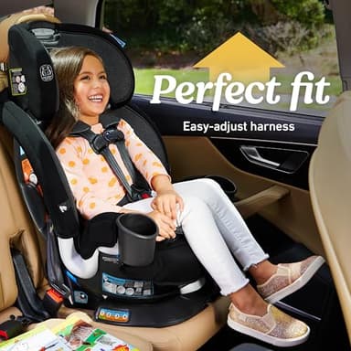 Graco Turn2Me 3-in-1 Rotating Convertible Car Seat, Manchester, Featuring Headrest and Harness Adjust, Easy Installation and Steel Reinforced Frame - Image 5