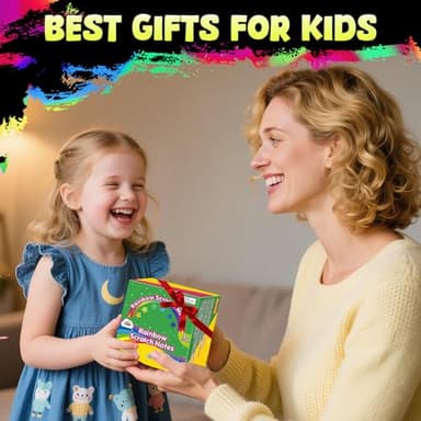 ZMLM 165 Rainbow Scratch Paper Art Crafts Mini Notes Kids Gifts 4 5 6 7 8 9 10 Years Old Girls Boys Students Teens Classroom Prizes School Supplies Birthday Party Travel Toy Activity - Image 5