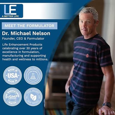 Life Enhancement High Absorption Potassium Supplement for Muscle, Brain & Bone Health - No Additives High Potency Elemental Potassium Supplement is Made in USA (240 Capsules – 120 Servings) - Image 6