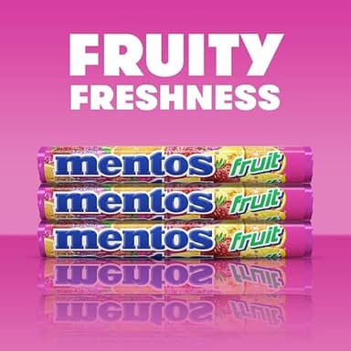 Mentos Halloween Trick or Treat Candy, Mint Chewy Roll, Fruit, Individually Wrapped Bulk Candy for Adults & Kids, Party, Concessions, Office, Non-Melting, 14 Count (Pack of 15) - Packaging May Vary - Image 4