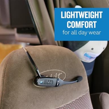 BlueParrott C400-XT Mono Bluetooth Wireless Headphones 96% Noise Canceling Trucker Headset with Mic, Convertible Over Head to Behind Neck Style with 300 ft. Wireless Range, 24 hrs. Talk Time, Black - Image 6