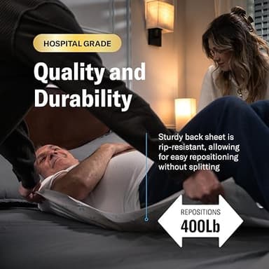 Chucks® MAX Hospital Bed Pads Disposable Adult 36 x 36 Breathable Incontinence Pads - XXX-Large Pee Pads for Adults - Heavy Duty 10X Absorbency Underpads - 400 Lbs. Patient Repositioning [20 Count - Image 6