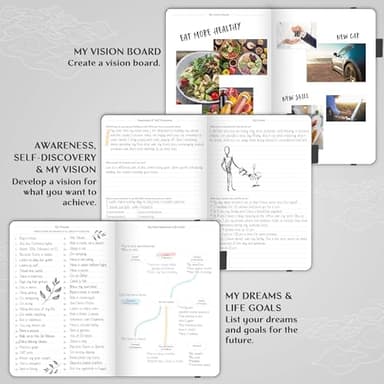 Legend Planner – Weekly & Monthly Life Planner to Hit Your Goals & Live Happier. Organizer Notebook & Productivity Journal. A5 (Mystic Gray) - Image 4