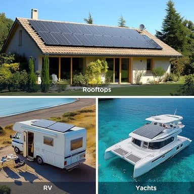 ZOUPW N-Type 16BB 200 Watt Solar Panel,Gifts for Men,2Pcs 100W 12V Solar Panels, 25% High Efficiency Monocrystalline PV Module IP68 Waterproof for RV Trailer Marine Rooftop Farm Off-Grid Blackout - Image 8