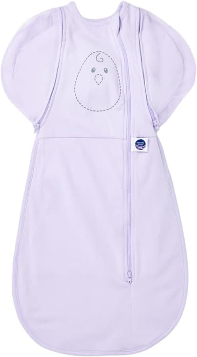 Nested Bean Air 6-in-1 Adaptable Baby Sleep Sack - Unweighted - Comfort & Safety for Natural Sleep, Preferred Arm Position Reduces Startle Reflex, Better for Baby, NB (7-13lbs) Lavender - Image 2