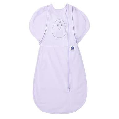Nested Bean Air 6-in-1 Adaptable Baby Sleep Sack - Unweighted - Comfort & Safety for Natural Sleep, Preferred Arm Position Reduces Startle Reflex, Better for Baby, NB (7-13lbs) Lavender - Image 1