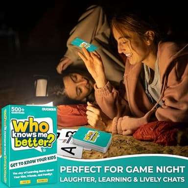 QUOKKA Who Knows Better? - Original - Family Card Trivia Game | Fun Learning & Educational Questions for Families | Suitable for Boys & Girls - Image 5