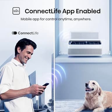 Hisense AWL1225TW1W Window Air Conditioner, 12,000 BTU, White - Image 10