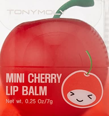 TONYMOLY Mini Cherry Lip Balm, Moisturizing & Hydrating Korean Lip Balm for Women & Men, Long Lasting, Chapstick for Lips, - Image 2