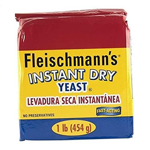 Fleischmann’s Yeast, Fleischmann’s Instant Dry Yeast, 16 Ounce - 1 Pack, Fast-Acting, Gluten Free, No Preservatives. - Image 1