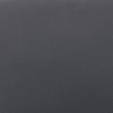 Armen Living Capri Modern 30" Seat Height Gray Faux Leather and Brushed Stainless Steel Metal Swivel Bar Stool for Kitchen Island Counter - Image 9