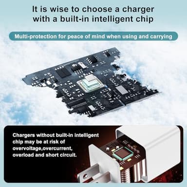 DGVERS Fast Charger for iPhone 17 16 15 Charger Fast Charging 3Pack, 3+6+10ft USBC to USBC Cable Cord &20W Type C Block for iPhone 17/17 Air/17 Pro Max/17 Pro/16 15 Pro Max/Pro/Plus,iPad Pro/Air/Mini - Image 6