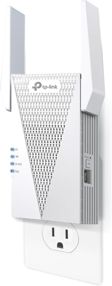 TP-Link RE615X AX1800 WiFi 6 Range Extender w/Ethernet Port | 1.8G Dual-Band Wireless Repeater Amplifier | Up to 2100 Sq. Ft., 64 Devices | Internet Signal Booster | APP Setup | EasyMesh Compatible - Image 1