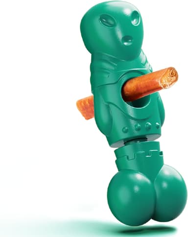 Bully Stick Holder Twist-Lock Chew Stick Holder, Safe Yak Chew Grip, BPA-Free Durable Nylon, Lightweight for Small and Medium Dogs, Dishwasher Safe Chew Toy - Image 2