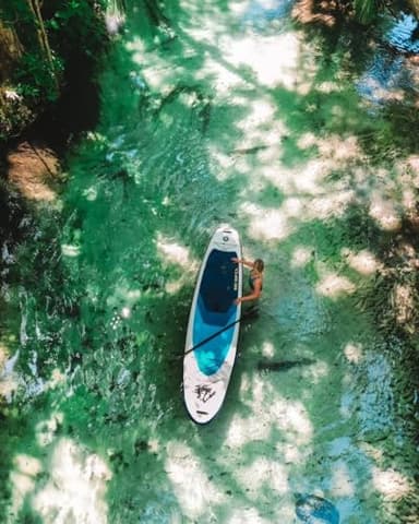 Roc Paddle Boards 10 ft 6 in Inflatable SUP, 350lbs Weight Capacity, Wide Stable Design, Premium Accessories, 3 YEAR WARRANTY, USA Owned Brand, Royal - Image 7