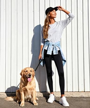 Blisset 3 Pack High Waisted Leggings for Women-Soft Athletic Tummy Control Pants for Running Yoga Workout Reg & Plus Size - Image 3