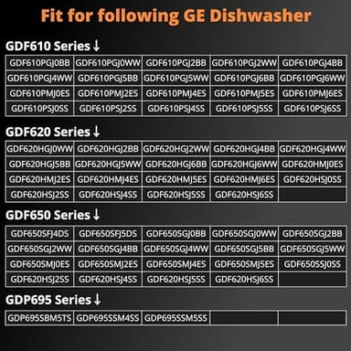 WD21X23462 Dishwasher User Interface Control Board, Compatible with GE Dishwashers, Replace WD21X31902, WD21X23702, WD21X31902C - Image 6