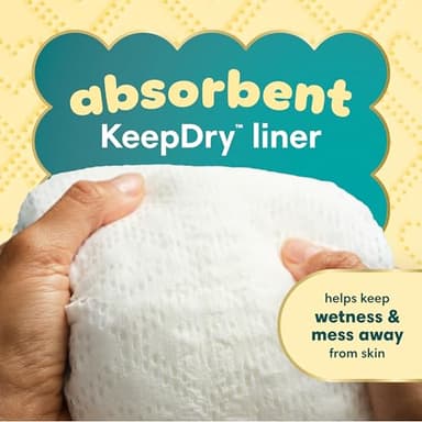 Pampers Swaddlers Disposable Baby Diapers Size 1, 198 Count with Sensitive Water Based Baby Wipes 12 Flip-Top Packs (1008 Wipes Total) - Image 9