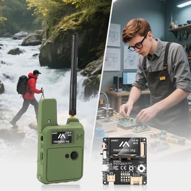 Wio Tracker L1 Development Board Wio SX1262 nRF52840 Module for Ar duino Meshtastic LoRa, Blue tooth 5.0 GPS GNSS, 1.3" OLED, Support Battery Type-C and Solar Charge, Power Efficiency & Rich Interface - Image 4