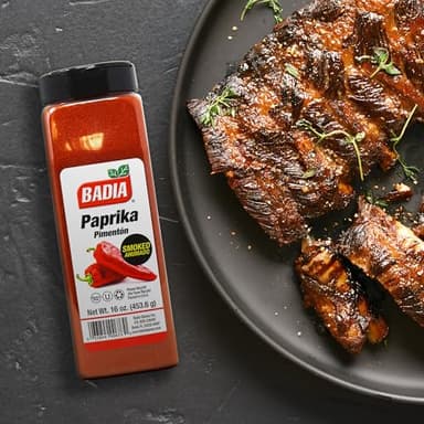 Badia Smoked Paprika, 16 oz - Rich, Smoky Flavor for Cooking, Grilling & Seasoning, All-Natural Spice - Image 4