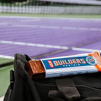 CLIF BUILDERS + Caffeine Protein Bars - Chocolate Chip Cookie Dough Flavor - 20g Plant Based Protein - Gluten Free - Non-GMO - Low Glycemic - No Artificial Sweeteners - 2.4 oz. (12 Pack) - Image 7