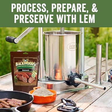 LEM Backwoods Bratwurst Fresh Sausage Seasoning 25 pound - Image 6