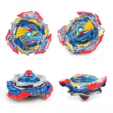 MUSTYBELT Battling Top Burst Gyro Toy Set Toy Gift for Children Boys Ages 6 8 10 12+ Combat Battling Game 12 Burst Spinning Tops 2 Two Way Launchers Grip Starter - Image 8