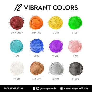 MONÉGASQUE Silver Edible Glitter for Drinks 15g – Edible Glitter for Cakes & Cocktails - Christmas Drink & Cocktail Shimmer - Silver Luster Dust for Cocktail, Cake Decorating, Food Decorations Spray - Image 7