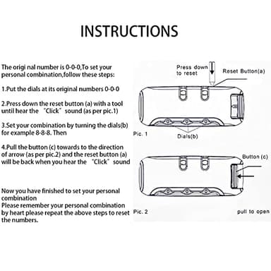 Fireproof Money Bag with Lock KaAutoler Fireproof and Waterproof Cash Bag with Zipper Closure Fireproof Safe Box Money Pouch Locking Accessories Pouch for Cash (11"*7.5") - Image 6