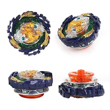 MUSTYBELT Battling Top Burst Gyro Toy Set Toy Gift for Children Boys Ages 6 8 10 12+ Combat Battling Game 12 Burst Spinning Tops 2 Two Way Launchers Grip Starter - Image 4