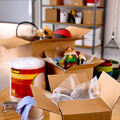 Scotch Sure Start Shipping Packaging Tape, 1.88" x 22.2 yd, Designed for Packing, Shipping and Mailing, Quiet Unwind, No Splitting or Tearing, 1.5" Core, Clear, 6 Dispensered Rolls (145-6) - Image 13