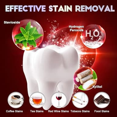 Teeth Whitening Strips for Tooth White: Professional Dentist Formulated Teeth Whitener Enamel-Safe Non-Slip 28 Strips 14 Treatments - Image 4