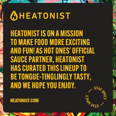 Hot Ones Hot Sauce Challenge Set - Season 26 Gift Set Variety Pack - Made with Natural Ingredients - Unique Small Batch Sampler - 5 fl oz Bottles (10-Pack) - Image 6