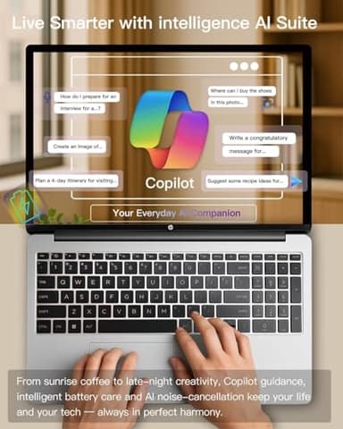 HP 250 G9 Laptop Computer • Back to School Limited Edition • 16GB RAM • 512GB SSD • Intel Celeron N4500 Processor • 15.6" Full HD • Long Battery Life • Fast Wi-Fi 6 • Windows 11 Pro • Astroid Silver - Image 6