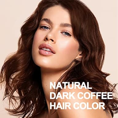 Agthyuve Hair Dye Shampoo 3 in 1, Dark Brown Hair Dye 16.9 FL Oz, Hair Shampoo, Semi-Permanent Hair Color Shampoo, Lasts 30 Days (Dark Brown) - Image 5