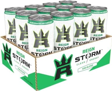 REIGN Storm, Kiwi Blend, Fitness & Wellness Energy Drink, 12 Fl Oz | Pack of 12 - Image 4