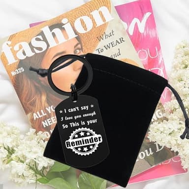 EE&YU Driver Safe Keychain for Son Daughter - New Driver Reminder Gifts from Love Mom Dad, Mental Health Gifts for Teen Boys Girls - Image 8