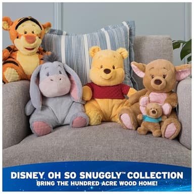 GUND Disney Official Winnie The Pooh Oh So Snuggly Plush, Teddy Bear Stuffed Animal for Babies and Infants, Yellow, 12.5” - Image 9