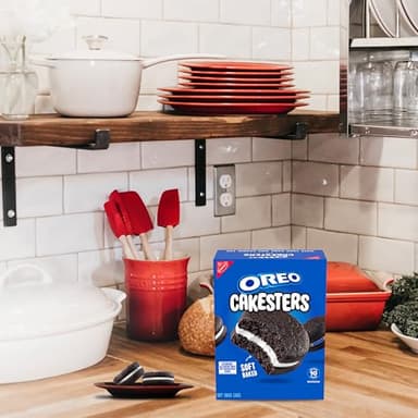 OREO Cakesters Soft Snack Cakes, 3 - 5 Count Packs (15 Total Snack Packs) + Bonus OREO Mini Cookie Snack Pack - Image 11