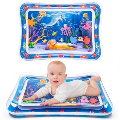 Yeeeasy Tummy Time Water Mat丨Inflatable Tummy Time Water Play Mat for Babies, Infants and Toddlers 3 to 12 Months Promote Development Toys Baby Gifts - Image 1