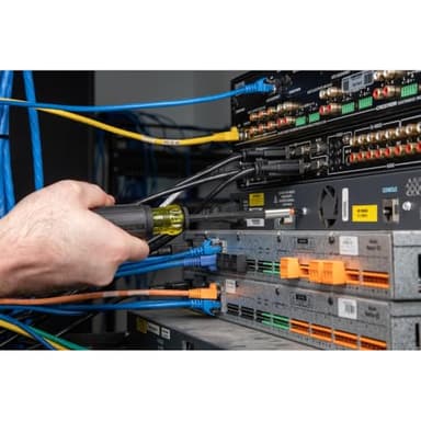 Klein Tools 33805 ProFlex 38-Piece SAE Impact Driver Tool Set with Modular Case, S2 Steel, Magnetic, Adjustable Screwdriver, 29 Bits, 6 SAE Socket Sizes - Image 5