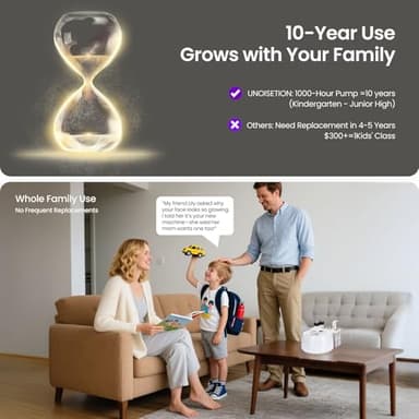 UNOISETION Diamond Microdermabrasion Machine Professional, 3 in 1 Dermabrasion Facial Peeling Skin Care Device for Salon Personal Home Use - Image 6