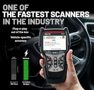 Innova 5610 OBD2 Bidirectional Scan Tool - Understand Your Vehicle, Pinpoint What's Wrong, and Complete Your Repairs with Less Headache, Updates Included, US-Based Technical Support - Image 3